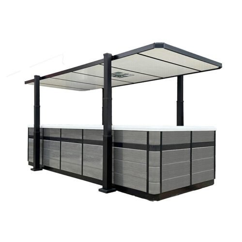 Outdoor Electric Lift Pool Cover for Insulated