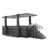 Outdoor Electric Lift Pool Cover for Insulated