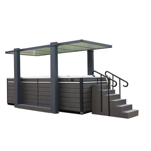 Outdoor Electric Lift Pool Cover for Insulated