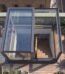 L Shape Sliding for Stairway Roof Exit Trapezoid