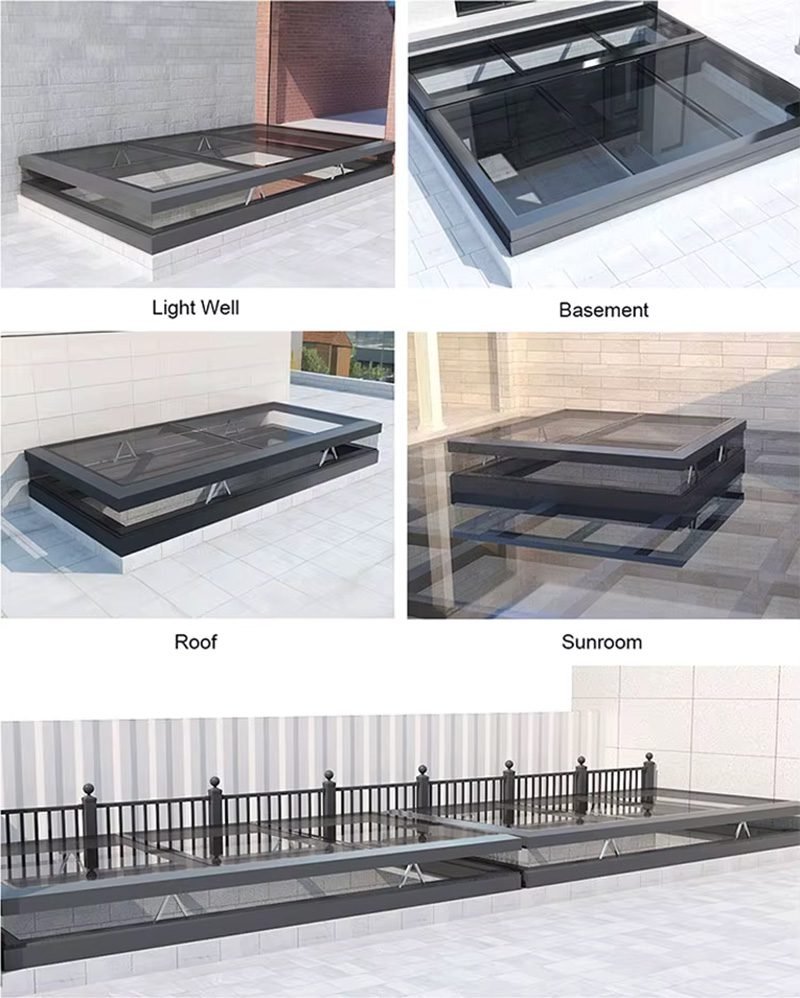 Premium Quality Motorized Vertical Rise Skylight 13