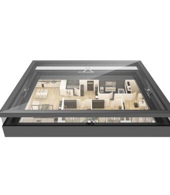 Premium Quality Motorized Vertical Rise Skylight