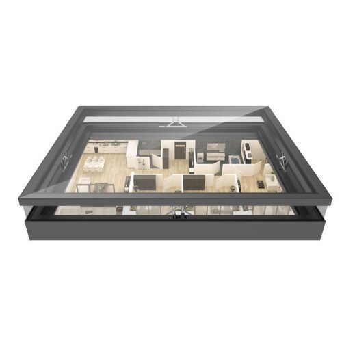Premium Quality Motorized Vertical Rise Skylight