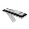 Sliding Skylight With Rail Glass Roof Top Cover