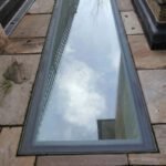 Automatic Open Walk On Glass Skylight