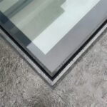 Automatic Open Walk On Glass Skylight