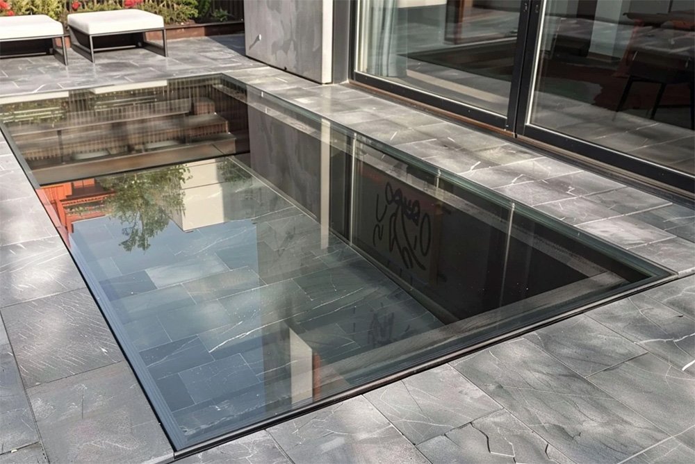 Walk On Skylight Flush Roof Light 9