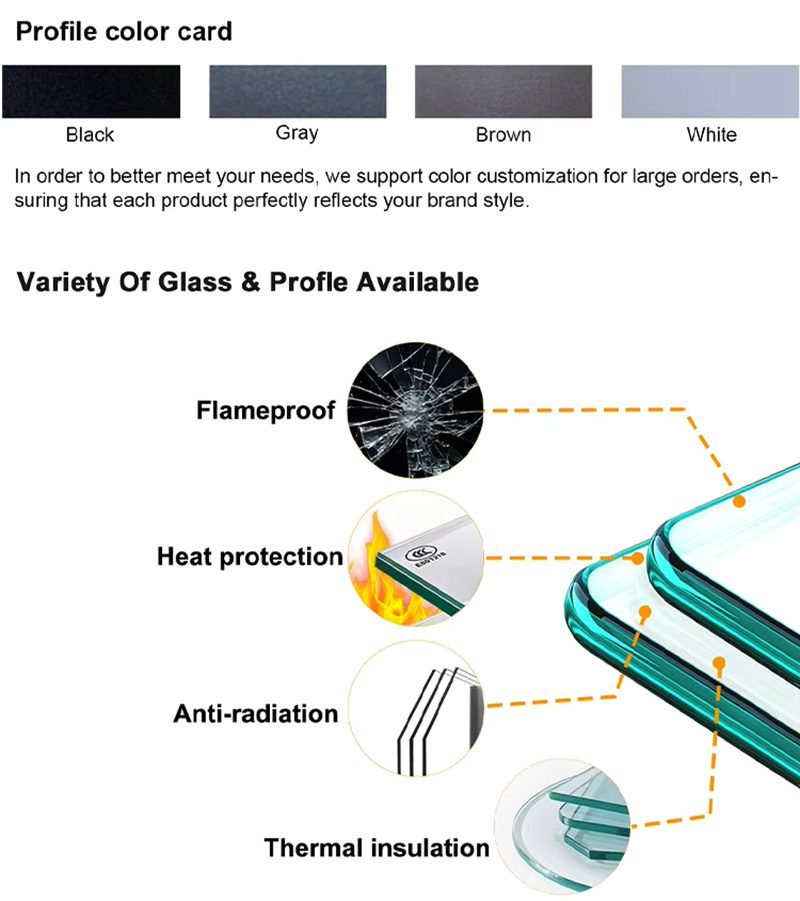 Sliding Skylight With Rail Glass Roof Top Cover