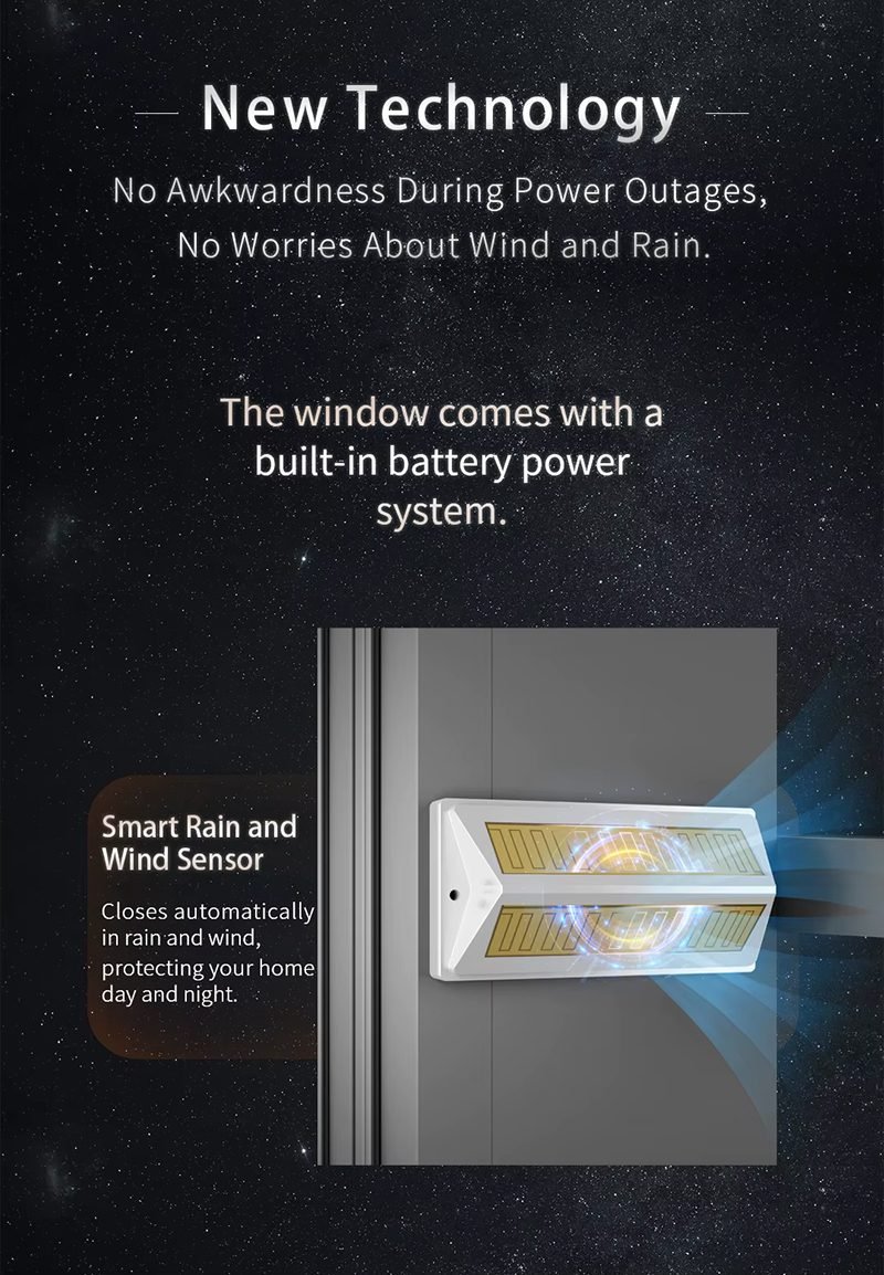 Automatic Vertical Lift Up Window