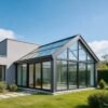 Beautiful Aluminum Frame Glass Room for House