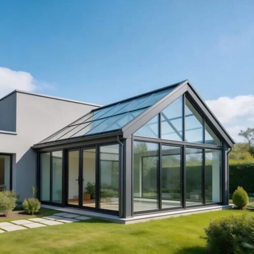 Beautiful Aluminum Frame Glass Room for House