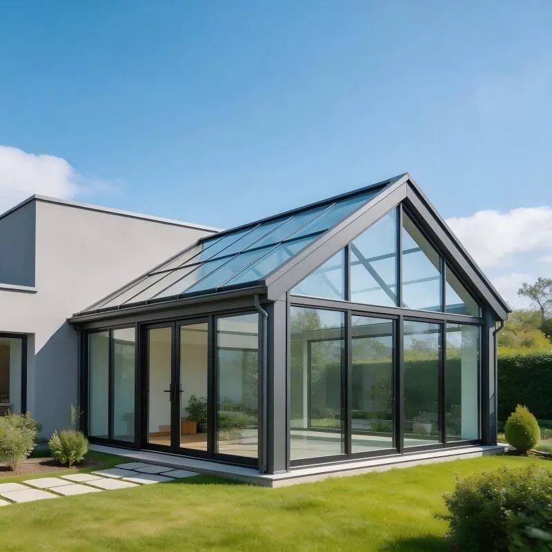 Beautiful Aluminum Frame Glass Room for House (2) Beautiful Aluminum Frame Glass Room for House