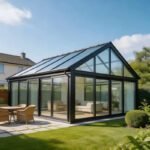 Beautiful Aluminum Frame Glass Room for House