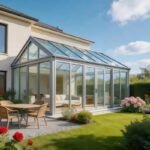 Beautiful Aluminum Frame Glass Room for House