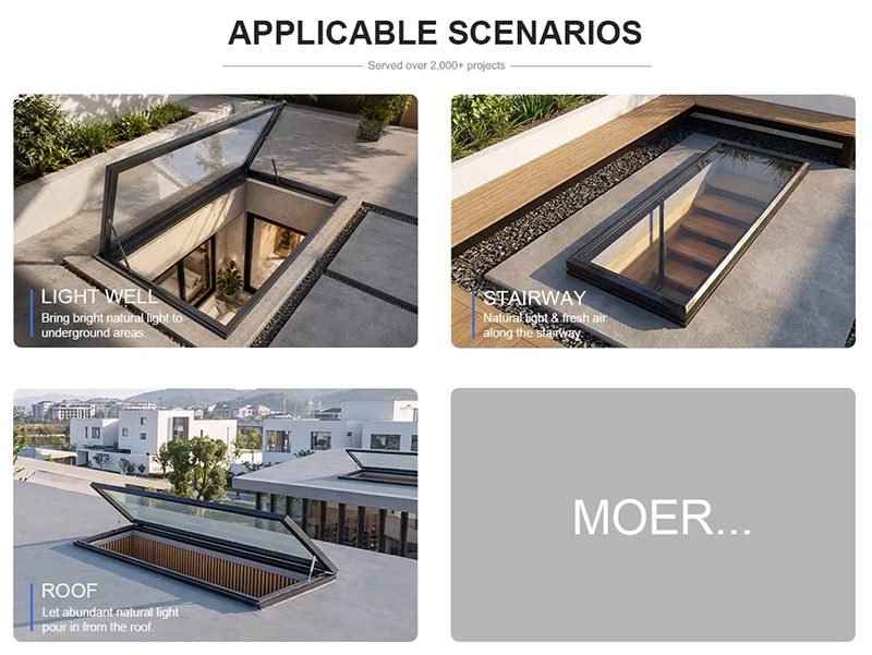 Building Roof Access Hatch Skylight 13