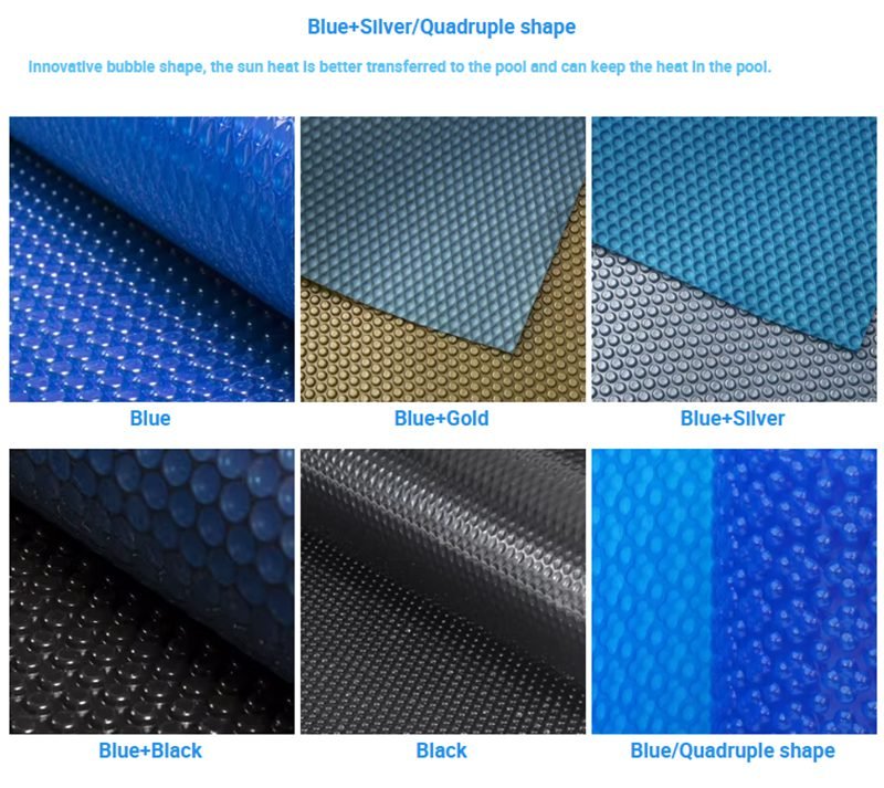 Customized Automatic Bubble Swimming Pool Cover