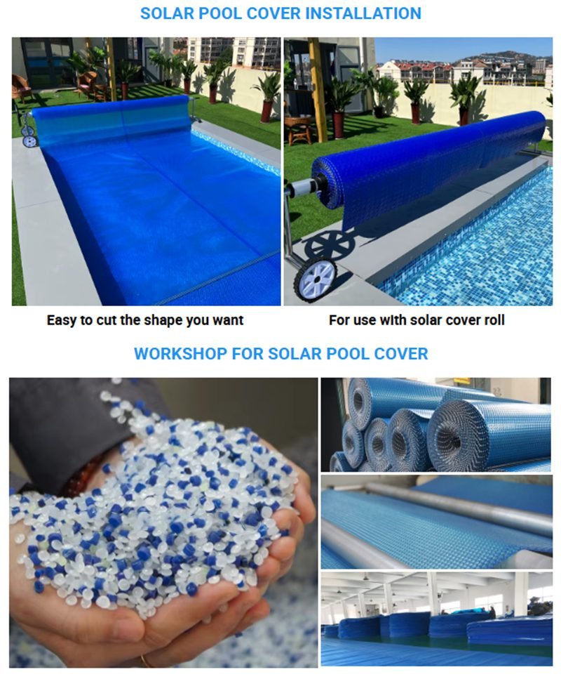 Customized Automatic Bubble Swimming Pool Cover