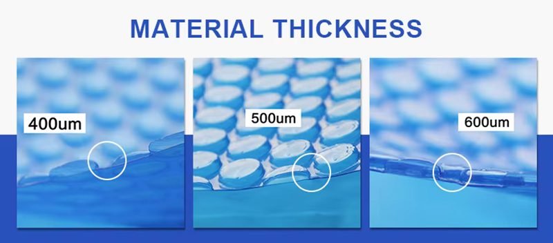 Customized Automatic Bubble Swimming Pool Cover