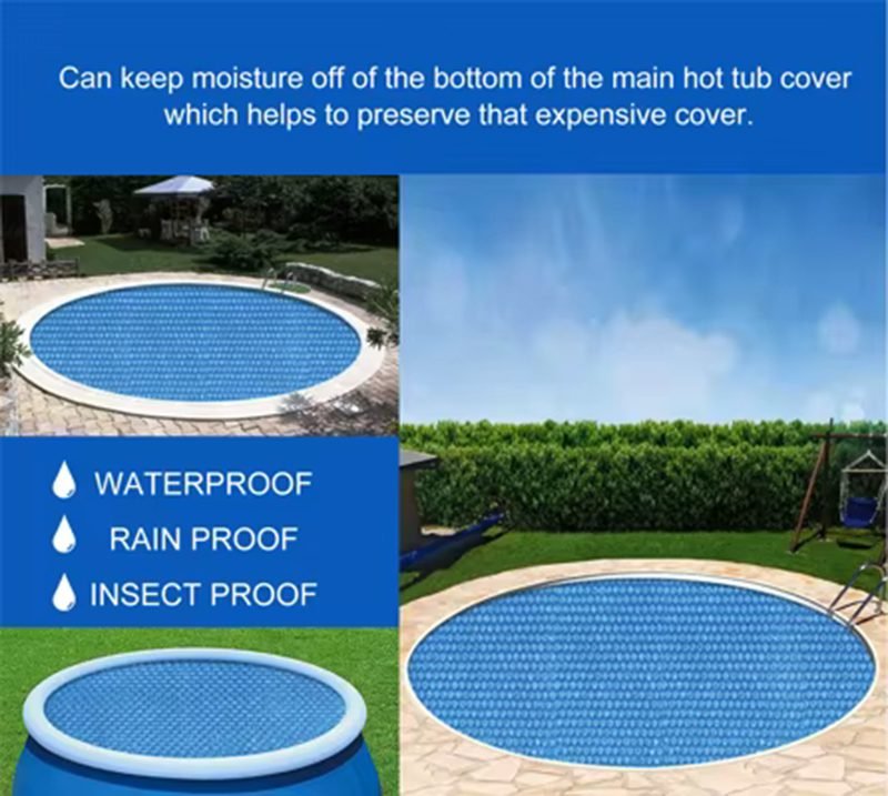 Customized Automatic Bubble Swimming Pool Cover