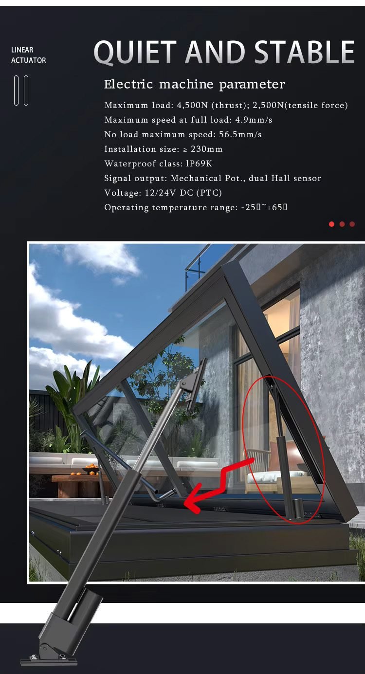 Electric Flat Roof Stairway 12