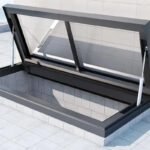 Electric Flat Roof Stairway