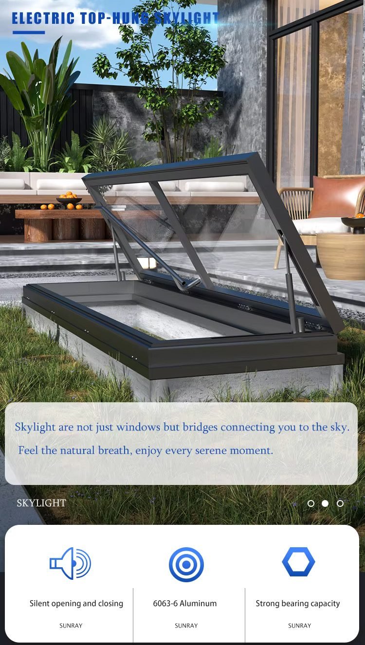 Electric Flat Roof Stairway 8