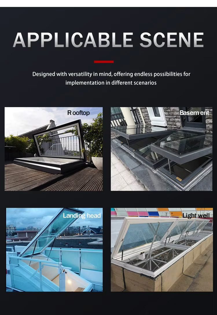 Electric Flat Roof Stairway 9