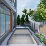Electric Telescopic Glass Roof