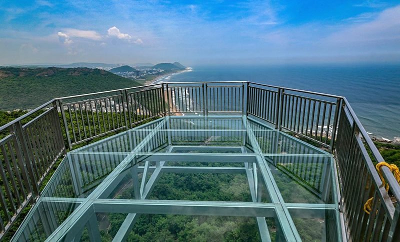 High Strength Tempered Glass Walkway Sky 13