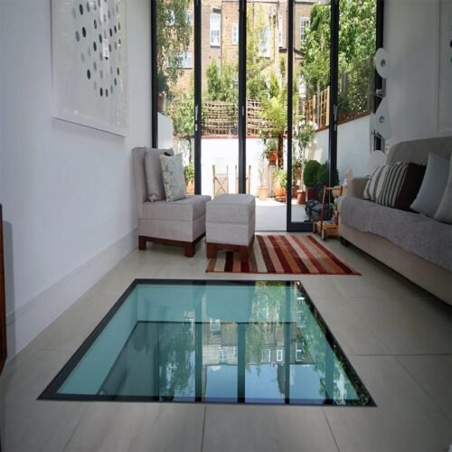 High Strength Tempered Glass Walkway for Transparent