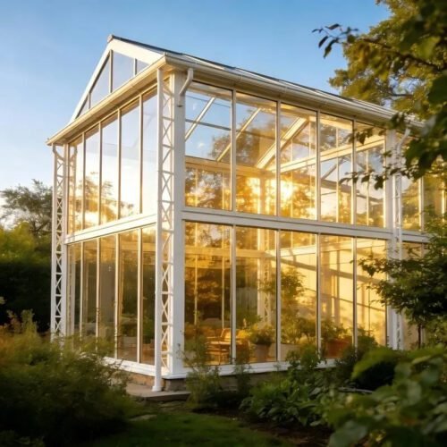 Luxurious Outdoor Garden Greenhouse Sunrooms