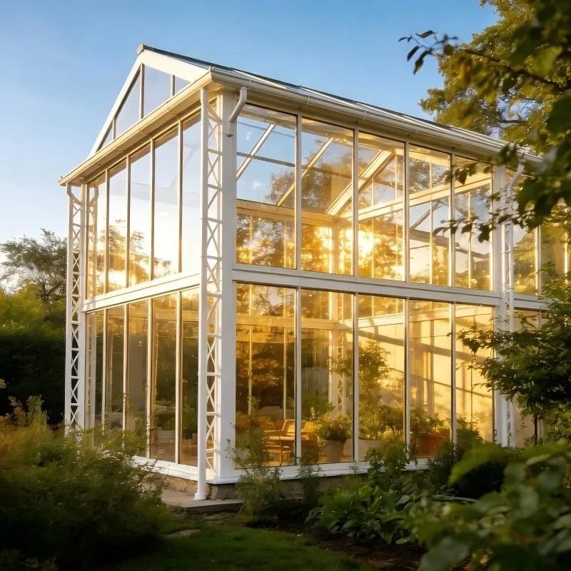 Luxurious Outdoor Garden Greenhouse Sunrooms
