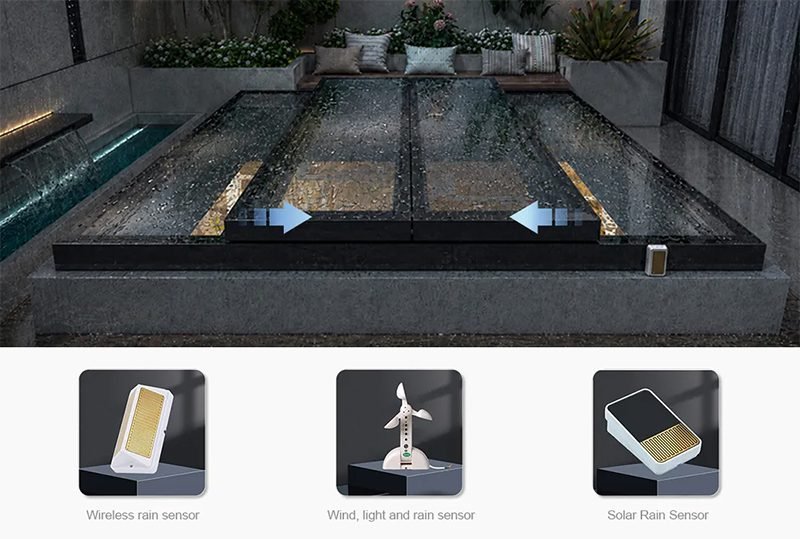 Motorized Sliding Roof with Remote Control 14