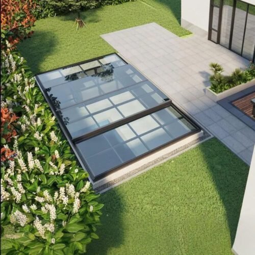 Motorized Sliding Roof with Remote Control