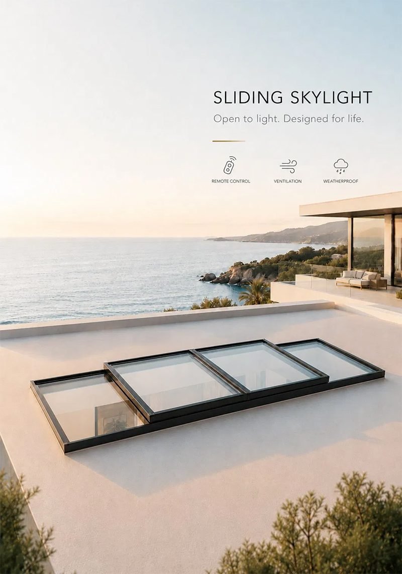 Motorized Sliding Roof with Remote Control 7