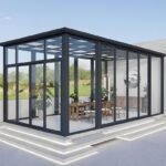 Prefabricated Aluminum Sunroom Glass House