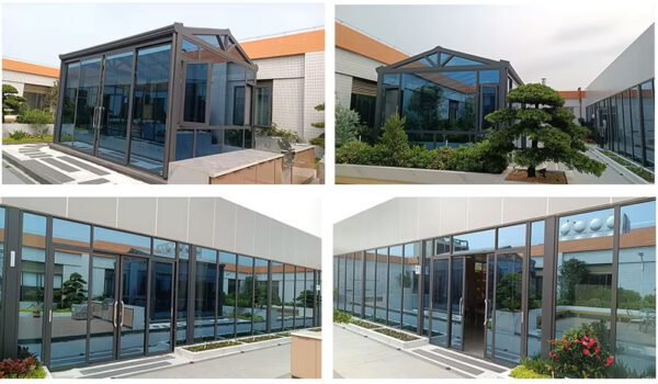 Prefabricated Aluminum Sunroom Glass House 20