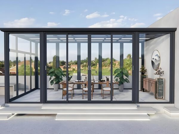 Prefabricated Aluminum Sunroom Glass House