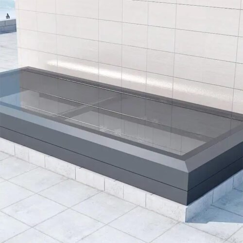 Ventilated Glass Roof Window Skylight