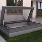 Ventilated Glass Roof Window Skylight