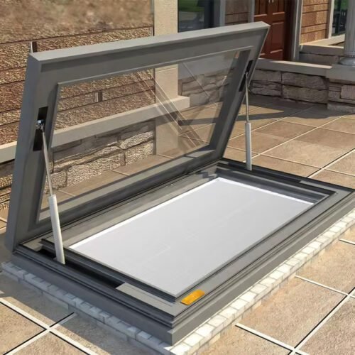 Ventilated Glass Roof Window Skylight