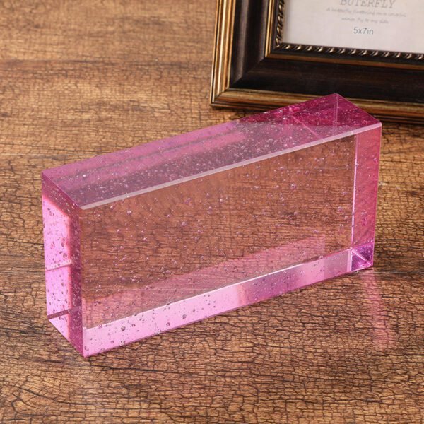 Crystal Bubble Glass Brick Decorative