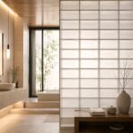 Frosted Solid Glass Bricks for Indoor Outdoor Decoration