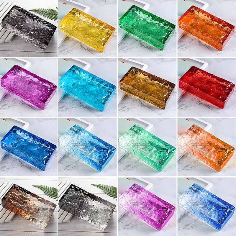 Glass Brick Pattern for Wall Tiles