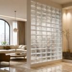 Glass Bricks Art Wall Decoration