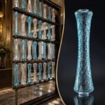 Hammered Ice Crystal Texture Glass