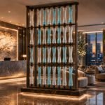 Hammered Ice Crystal Texture Glass