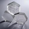 Hexagon Solid Glass Bricks