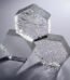 Hexagon Solid Glass Bricks
