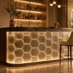 Hexagon Solid Glass Bricks